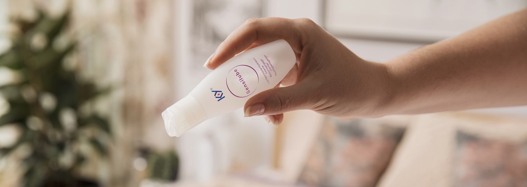 hand holding a product